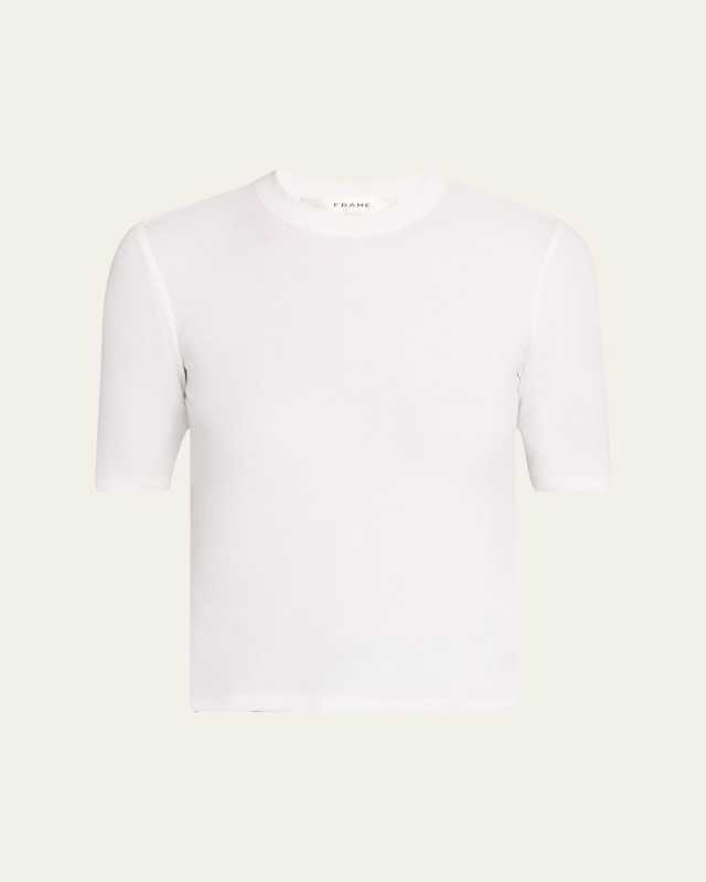 Ribbed Crewneck T